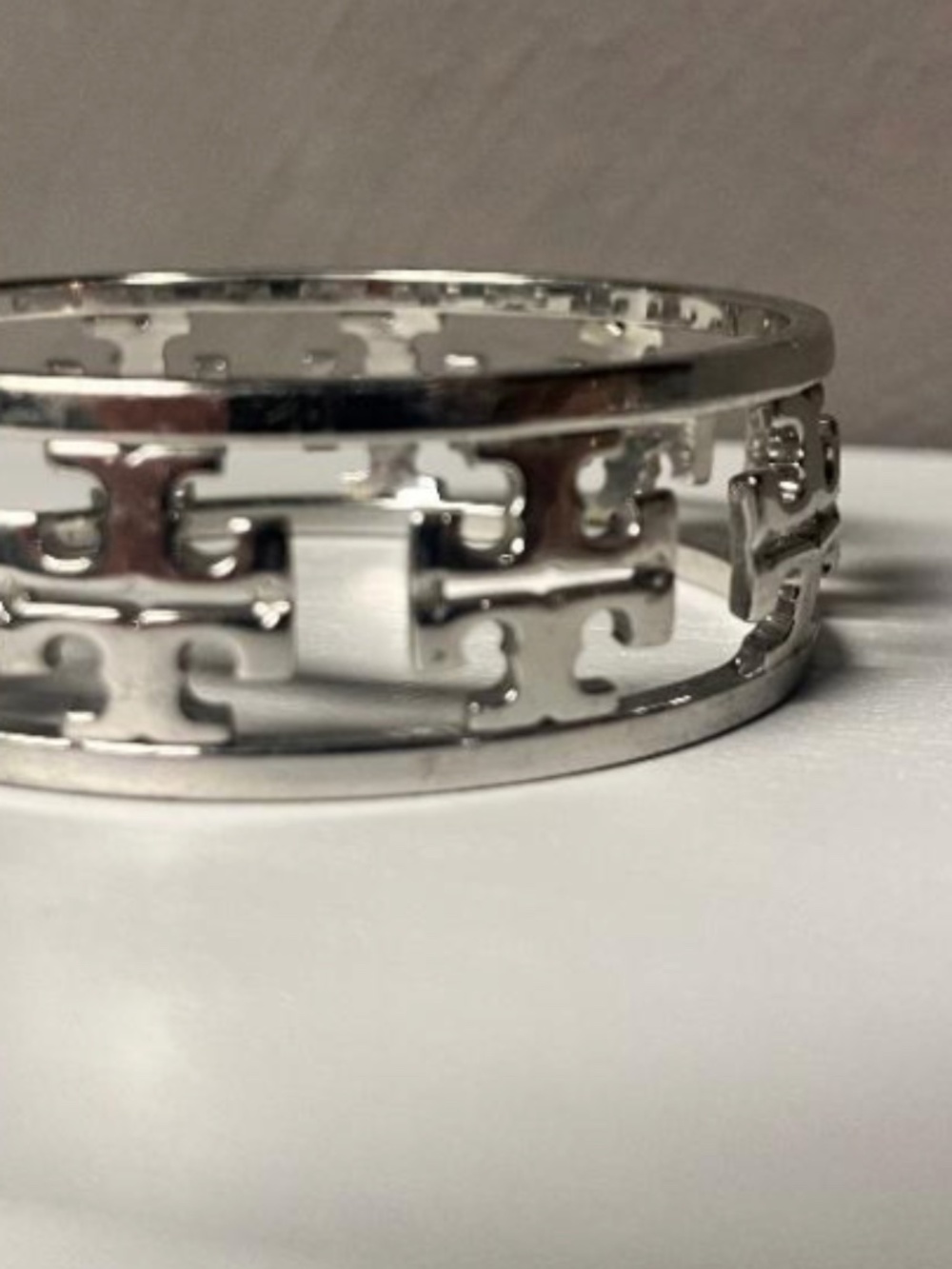 tory burch silver bracelet